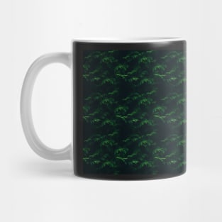 leaf pattern Mug